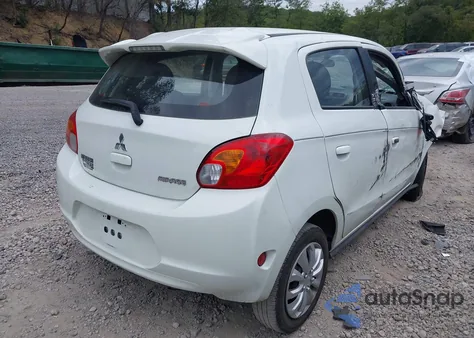 2014 Mitsubishi Mirage De z USA, uszkodzony, nr VIN ML32A3HJ2EH007273